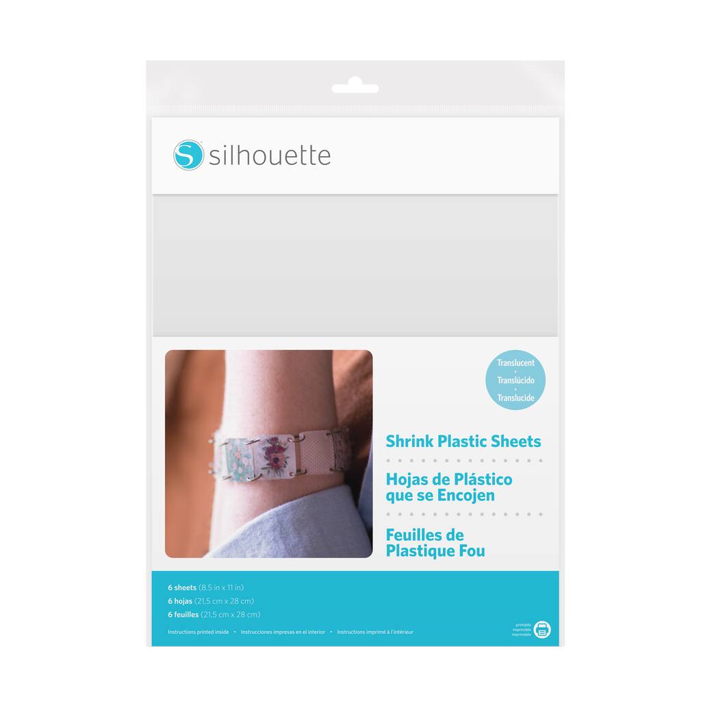 Find The Silhouette Shrink Plastic Sheets At Michaels